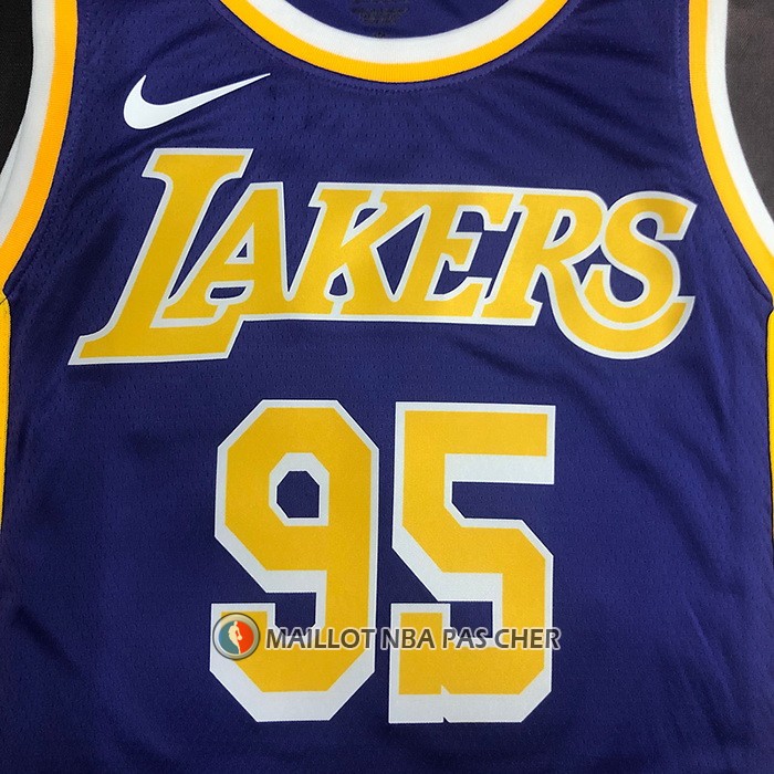 Maillot Los Angeles Lakers Juan Toscano-Anderson NO 95 Statement 2020-21 Volet